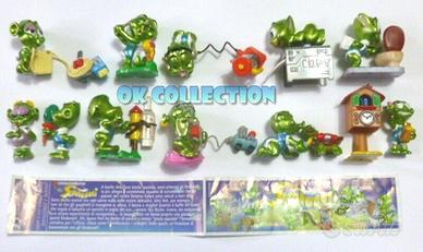 SERIE COMPLETA n° 10 SORPRESINE KINDER STRALUNATI