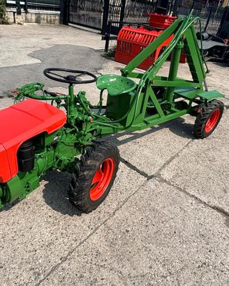 T45 TRATTORINO GOLDONI 4×4 CON GRU IDRAULICO