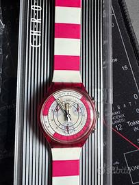 Swatch navy berry scr100