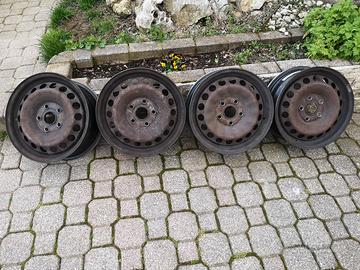 Cerchi in ferro VW 15 pollici