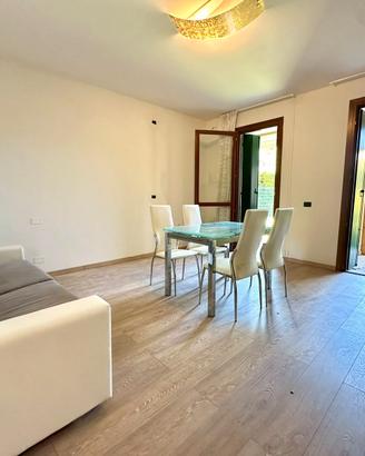 Trilocale con giardino a punta sabbioni