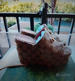 Zeppe Canvas Gucci