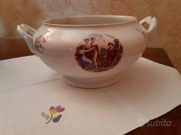 Zuppiera ceramica S.C.I. Laveno Angelica Kauffman