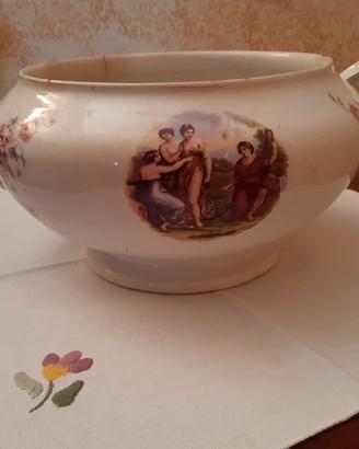 Zuppiera ceramica S.C.I. Laveno Angelica Kauffman