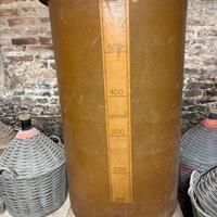 Cisterna vetro resina con rubinetto per vino olio