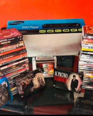 Samsung lettore dvd+film blue-ray e DVD