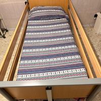 Letto elettrico sanitario + materasso antidecubito