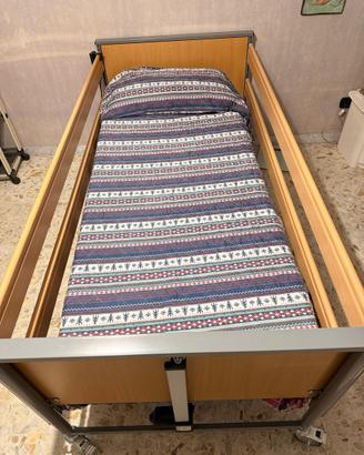 Letto elettrico sanitario + materasso antidecubito