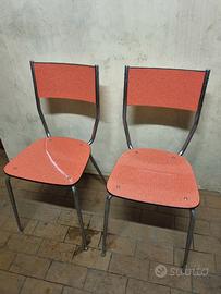coppia sedie vintage Salvarani