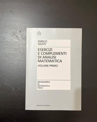 ESERCIZI E COMPLEMENTI DI ANALISI MATEMATICA VOL.1