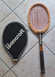 Racchetta Tennis Bancroft Professional in legno