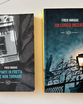 Lotto 2 romanzi Fred Vargas