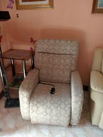 Poltrona relax motorizzata anziani