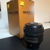 Nikon AF-S nikkor 85mm f/1.8 G