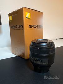 Nikon AF-S nikkor 85mm f/1.8 G