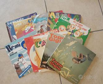 Dischi 45 giri cartoni animati