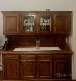 mobile cucina in legno massello