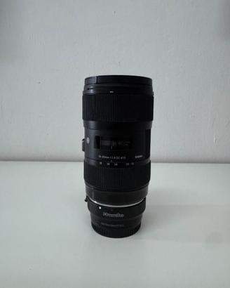 Sigma 18-35mm f/1.8 Art (Canon) + Adattatore AF So