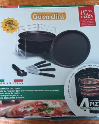 Set 10 pezzi per pizza al forno fatta in casa