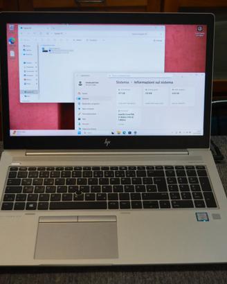 notebook pc portatile 15 HP EliteBook 850 G6 i7 