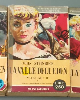 LA VALLE DELL'EDEN J. Steinbeck Complete 3 Vol.
