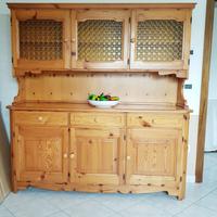 CREDENZA CON VETRINA 