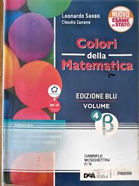 Colori della matematica edizione blu volume 4b 4