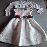Set abito Mayoral bianco e bolero Mayoral 98 cm
