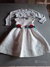 Set abito Mayoral bianco e bolero Mayoral 98 cm