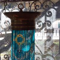Lampadario vintage art decò
