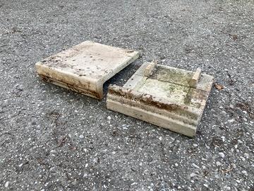 30 mattonelle con spigolo in ceramica non smaltata