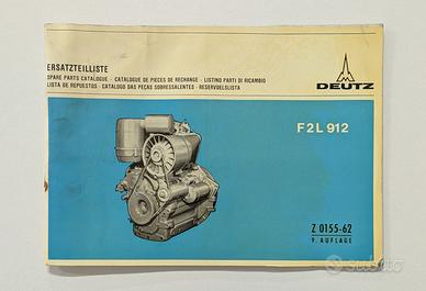 Deutz - Listino Parti di Ricambio - F2L912