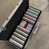 Cassetta kit completo da poker