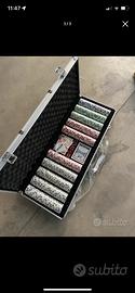Cassetta kit completo da poker
