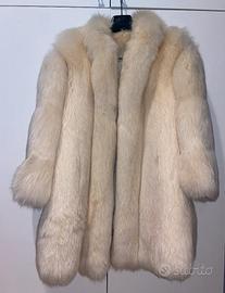Giaccone avvolgente crema stile vintage - Sunseri