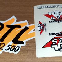 adesivi vintage ANNI 80 RTL 102.5