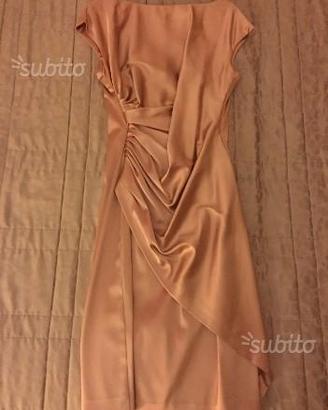 Vestito da cerimonia rosa donna
