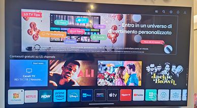 TV lg 75 pollici qled