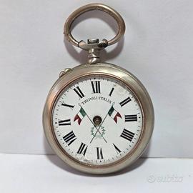 Orologio Tasca Tripoli-Italia Roskopf Antico 52 mm
