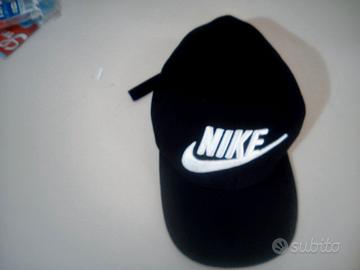 Cappellino Nike Nero Logo Bianco Originale - COME
