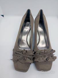 Eleganti scarpe, con zeppa, taglia 38