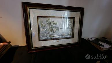 quadro bassorilievo 79 x 59 circa
