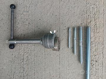 Gira barra filettata 