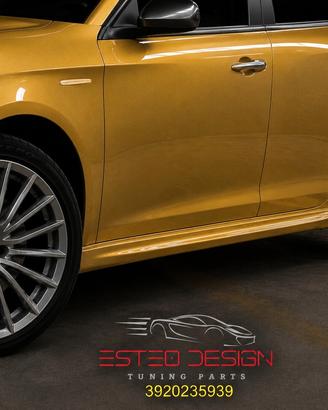 Minigonne Stile Quadrifoglio per Alfa Romeo Giulie