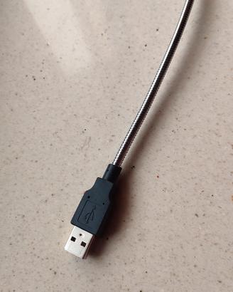 per PC o tablet luce USB 