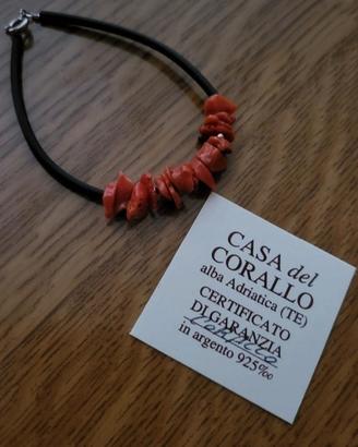 bracciale corallo