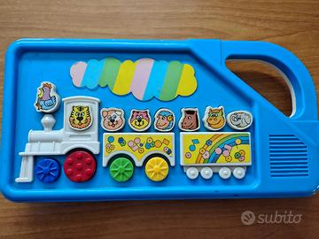 Gioco vintage "il trenino degli animali"
