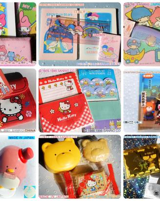 🩷 SANRIO Vintage 1980 Lit Twin Stars Melody Kitty