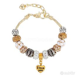 BRACCIALE CHARME TOP RHINESTONE ANGELINA