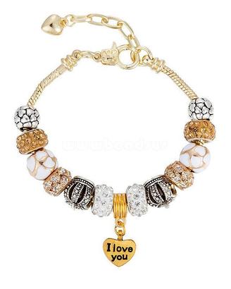 BRACCIALE CHARME TOP RHINESTONE ANGELINA